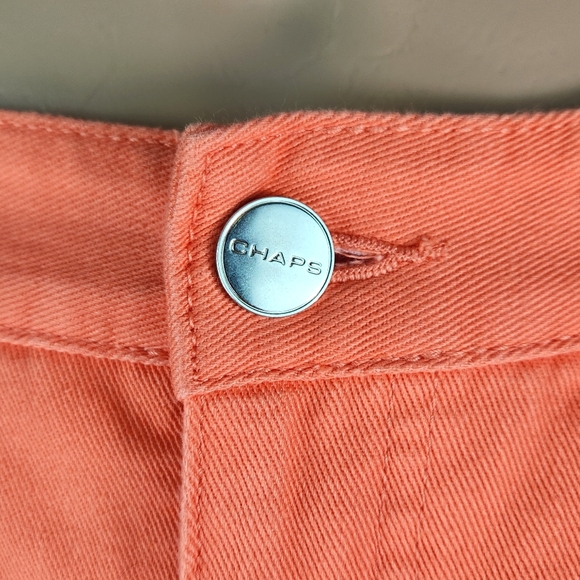 CHAPS orange Ankle Jeans Size 2P - Picture 9 of 17